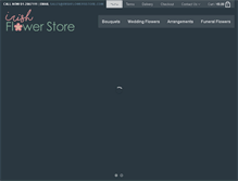 Tablet Screenshot of irishflowersstore.com